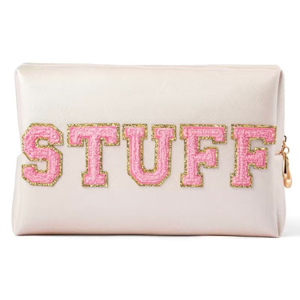 Large Preppy STUFF Cosmetic Bag
